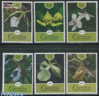 Delcampe - Cuba 2013 Orchids 6v, Mint NH, Nature - Flowers & Plants - Orchids - Nuovi