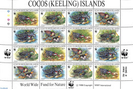 Delcampe - Cocos Islands 1992 WWF, Birds M/s, Mint NH, Nature - Birds - World Wildlife Fund (WWF) - Cocos (Keeling) Islands