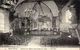 Delcampe - CPA Honfleur Interieur De L'eglise Notre DAme De Grace - Honfleur