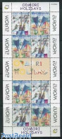 Delcampe - Bosnia Herzegovina - Croatic Adm. 2004 Europa M/s, Mint NH, History - Sport - Various - Europa (cept) - Skiing - Tourism - Ski