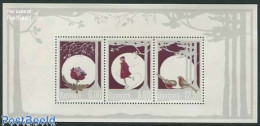 Delcampe - Denmark 2013 Christmas S/s, Mint NH, Nature - Religion - Sport - Birds - Christmas - Skating - Ungebraucht