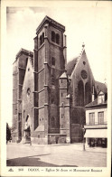 Delcampe - CPA Dijon Eglise St Jean Et Monument Bossuet Librairie - Dijon