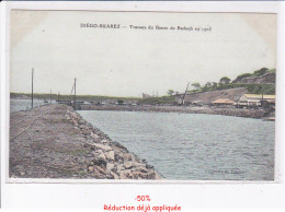 Delcampe - MADAGASCAR: DIEGO-SUAREZ: Travaux Du Bassin De Radoub En 1905 - Très Bon état - Madagaskar