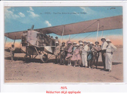 Delcampe - SENEGAL: THIES: Vue D'un Avion De Passage Au Sénégal, Aviation - Très Bon état - Senegal