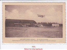 Delcampe - SENEGAL: SAINT-LOUIS: Au Terrain D'aviation Atterrissage D'un Avion Postal Des Lignes Latécoère Courrier - Très Bon état - Senegal