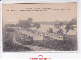 Delcampe - CÔTE D'IVOIRE: GRAND-BASSAM: Ensemble Des Ateliers Et Magasins Du Chemin De Fer De Lokodjo - Très Bon état - Elfenbeinküste