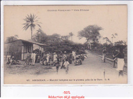 Delcampe - CÔTE D'IVOIRE: ABIDJEAN: Marché Indigène Sur Le Plateau Près De La Gare - Très Bon état - Elfenbeinküste