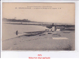 Delcampe - CÔTE D'IVOIRE: GRAND-BASSAM: Indigène Du Sarage Sur La Lagune - Très Bon état - Elfenbeinküste