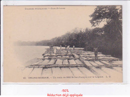 Delcampe - CÔTE D'IVOIRE: Grand-bassam, Un Train De 206 Billes D'acajou Sur La Lagune - Très Bon état - Elfenbeinküste