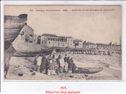 Delcampe - SENEGAL: GOREE: Arrivée D'une Pirogue De Pêcheurs - Très Bon état - Senegal