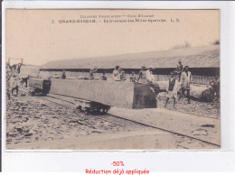Delcampe - CÔTE D'IVOIRE: GRAND-BASSAM: Enlèvement Des Billes équarries - Très Bon état - Elfenbeinküste