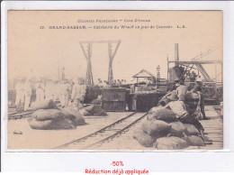 Delcampe - CÔTE D'IVOIRE: GRAND-BASSAM: Extrêmité Du Wharf Un Jour Du Courrier - Très Bon état - Elfenbeinküste