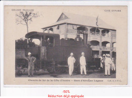Delcampe - COTE D'IVOIRE: Chemin De Fer De La Côte D'ivoire, Gare D'abidjan Lagune - Très Bon état - Elfenbeinküste