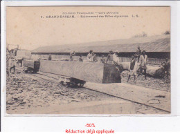 Delcampe - CÔTE D'IVOIRE: Grand-bassam, Enlèvement Des Billes équarries - état - Elfenbeinküste