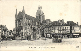 Delcampe - CPA Falaise L'Eglise Saint Gervais - Falaise