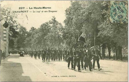 Delcampe - 52.CHAUMONT.LE 109e ET SON DRAPEAU - Chaumont