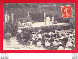 Delcampe - F-76-Lillebonne-10P103  Représentation D'une Tragèdie Classique Dans Les Ruines Du Théâtre Romain, La Scène, Cpa BE - Lillebonne