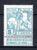 Delcampe - 96 MH* 1911 - Caritas Met Opdruk 1911 - 1910-1911 Caritas