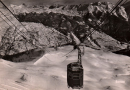 Delcampe - CPSM - TÉLÉPHÉRIQUE De SERRE-CHEVALIER - Panorama Vu De La Station Supérieure ... LOT 2 CP - Seilbahnen