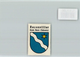 Delcampe - 2732 Reconvilier - Vignette Wappen Kaffee Hag Ca 1920-1940 - 11100266 - Reconvilier