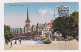 Delcampe - P 485 Dänemark Kopenhagen Borsen - Trambahn 1927 - Dänemark