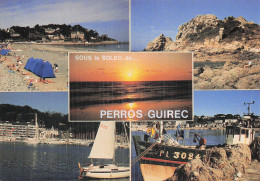 Delcampe - 22 PERROS GUIREC PLAGE DE TRESTRAOU - Perros-Guirec