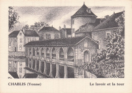 Delcampe - 89 CHABLIS LE LAVOIR ET LA TOUR - Chablis