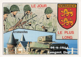 Delcampe - 14 ARROMANCHES LES BAINS PLAGE DU DEBARQUEMENT - Arromanches