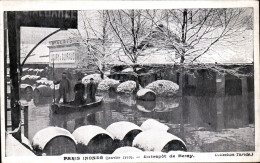 Delcampe - CPA Paris Inonde Entrepot De Bercy - Überschwemmung 1910