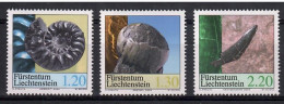 Delcampe - Liechtenstein 2004 Mi 1365-1367 MNH (ZE1 LCH1365-1367) - Fossilien
