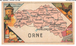 Delcampe - BDYP11-0871-CHROMOS - CHICOREE TIGRE - Departement De Orne - Thé & Café
