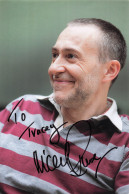 Delcampe - Michel Roux French BBC Masterchef Large Hand Signed Photo Please Read - Altri & Non Classificati