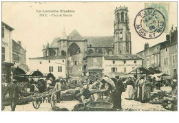 Delcampe - 54.TOUL.n°30978.PLACE DU MARCHE - Toul
