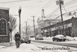 Delcampe - USA Centerdale North Providence Winter Snow Architecture #PBG417 - Providence