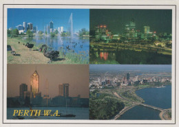 Delcampe - Australia Perth WA City Skyline Narrows Bridge R I Tower Black Swans #PBG230 - Perth