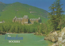 Delcampe - Canada Banff Springs Hotel Architecture Canadian Rockies Unposted #PBG207 - Banff