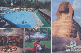 Delcampe - Egypt Cairo The Oasis Hotel Advertising Sphinx Luxury Resort Unposted #PBG187 - Kairo