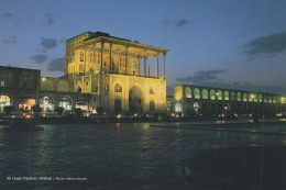 Delcampe - Iran Isfahan Ali Qapu Pavilion Safavid Architecture Night #PBG195 - Iran