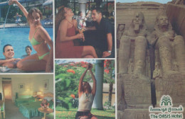 Delcampe - Egypt Cairo Governorate Oasis Hotel Amenities Ancient Statues Unposted #PBG188 - Kairo