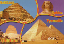 Delcampe - Egypt Giza Governorate Ancient Pyramids Sphinx Architecture Unposted #PBG177 - Gizeh