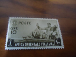 Delcampe - AFRICA ORIENTALE  ITALIANA MNH STAMPS  STATUE - Ostafrika