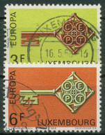 Delcampe - Luxemburg 1968 Europa CEPT Schlüssel 771/72 Gestempelt - Oblitérés