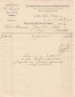 Delcampe - 92 CLICHY Emailleur BRAULT 1911 Email - 1900 – 1949