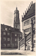 Delcampe - A224 Germany Noerdlingen Rathaus Town Hall Stairs Vintage Postcard - Nördlingen