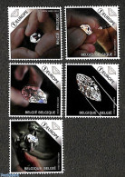 Delcampe - Belgium 2018 Diamonds 5v, Mint NH, History - Geology - Ungebraucht