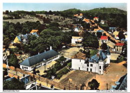 Delcampe - AZEP13-1438-91 - En Avion Au Dessus De SAINT-CHERON - La Mairie Et Les Nouvelles Ecoles - Saint Cheron
