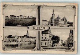 Delcampe - Elbing Elblag 1916 - Kaserne Rathaus Am Wasser Alter Markt Geprüft Stemp... - 13290568 - Polonia