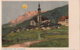 Delcampe - LERMOOS Mit Wanneck - Künsterkarte A.Petzolt - Verlag L.Franzel München - Lermoos