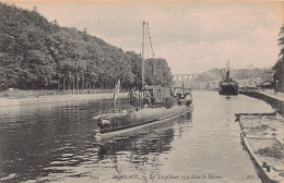 Delcampe - Carte Postale [29] Morlaix   Le Torpilleur 154 Dans Le Bassin  Très Beau Plan - Morlaix