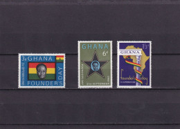 Delcampe - Ghana Nº 79 Al 81 - Ghana (1957-...)